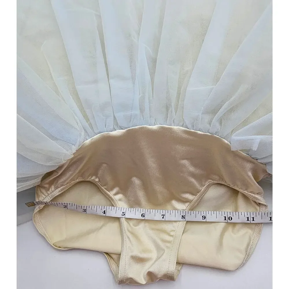 Weissman Dancewear Girls Cream Dance Costume/Fairy Dress Up/Photos